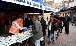 Kuşadası'nda Sıtkı Kundak için lokma hayrı düzenlendi