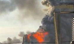 ABD'de patlama : Büyük yangın çıktı