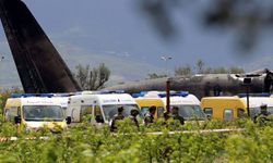 Cezayir'de askeri nakliye uçağı düştü: 2 ölü, 4 yaralı