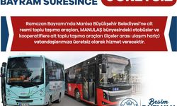 Manisa'da Bayram Süresince Toplu Ulaşım Ücretsiz Olacak