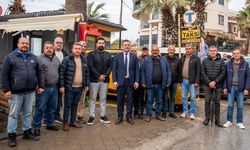 Başkan Vekili Tahsin Demirtaş'tan taksici esnafına ziyaret