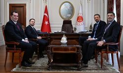 Hidayet Türkoğlu'ndan Bakanlara 'hayırlı olsun' ziyareti