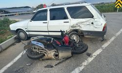 İzmir Ödemiş'te otomobil ile motosiklet çarpıştı: 1 ölü