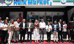Merkezefendi Belediyesi Halk Market'in 3. şubesi'ni açtı