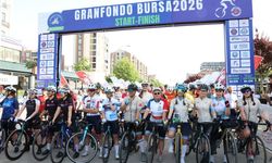Bursa'da pedallar 'Daha Fazla Kadın Yarışmacı' için döndü