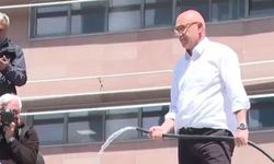 CHP Genel Merkezi'nde hortumlu nöbet