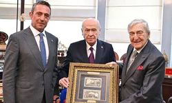 Rahmi Koç ve Ali Koç'tan Bahçeli'ye ziyaret
