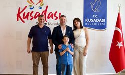Tahsin Demirtaş, küçük kutup kaşifini makamında ağırladı