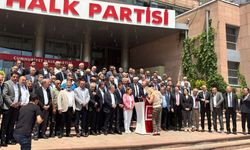 CHP'li başkanlar Genel Merkezde açıklama yaptı.