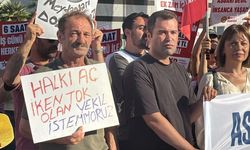 Şişli'de asgari ücret eylemi'Askıda yaşamak istemiyoruz'