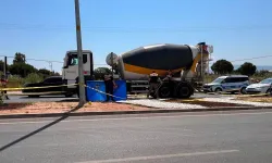 Beton mikserinin çarptığı yaya hayatını kaybetti