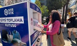 Konaklıların eski giysileri geri dönüşüme gidiyor