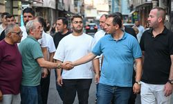 Başkan Eşki'den Çamdibi'nde esnaf turu