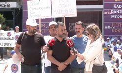 Doruk işçilerinden ödeme tepkisi: Eylem sürüyor
