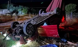 Otomobil şarampole uçtu: Sürücü hayatını kaybetti