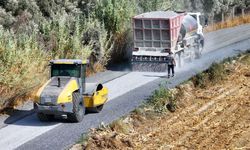 Başkan Yetişkin'den üreticilere asfalt çalışması