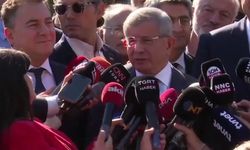Davutoğlu ifade verdi: 'Türkiye tarihinde bir ilk'