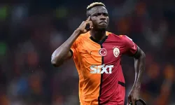 Galatasaray'da Osimhen sevinci