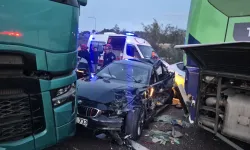 İstanbul-İzmir Otoyolu'nda zincirleme kaza: 11 yaralı