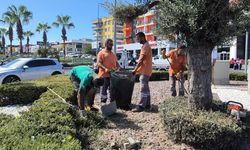 Kentin yeşil dokusuna Kuşadası'ndan profesyonel dokunuş