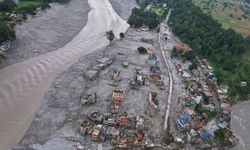 Nepal'de sel felaketi: Yıkım havadan görüntülendi