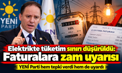 Elektrikte tüketim sınırı düşürüldü: Faturalara zam uyarısı