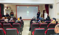 Jandarmadan velilere bağımlılıkla mücadele eğitimi
