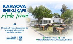 'Karaova Emekli Kafe' bu pazar hizmete açılıyor