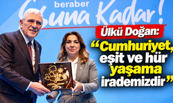 Ülkü Doğan: 'Cumhuriyet, eşit ve hür yaşama irdemizdir'