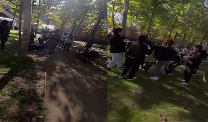 Lise öğrenciler arasında kavga!