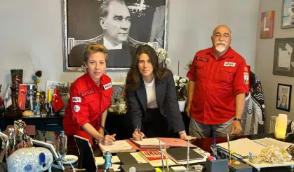 Çeşme'den, AKUT'la iş birliği