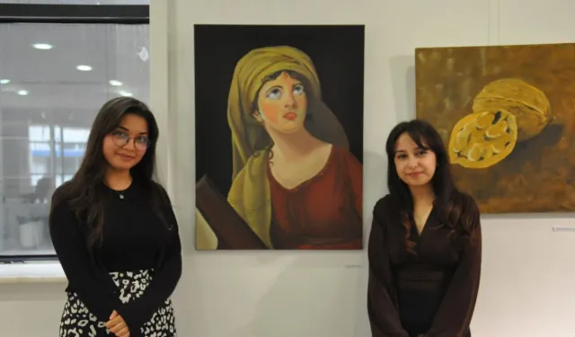 Ege Üniversitesi öğrencilerinin eserleri beğeniye sunuldu