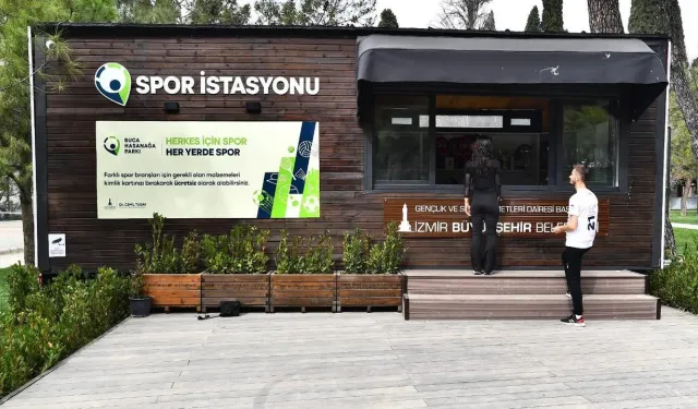 İzmir’in ilk spor istasyonu açıldı!