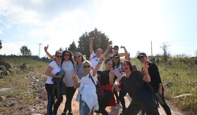 Çiğli'de Doğaseverler Trekking Etkinliğinde Bir Araya Geldi