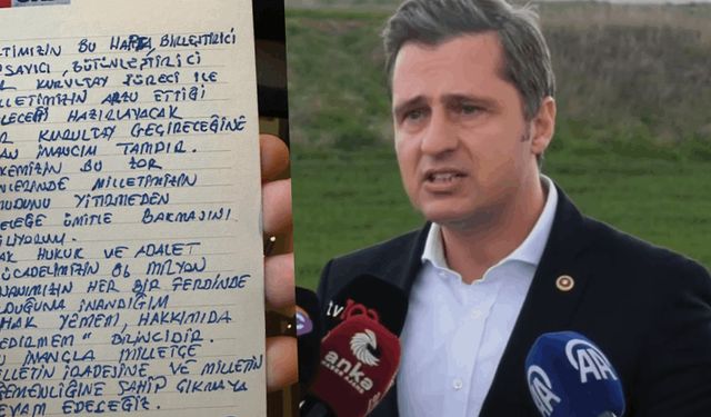 CHP'li Yücel, İmamoğlu'nun mesajını okudu