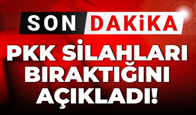 Son Dakika | PKK silahları bıraktığını açıkladı