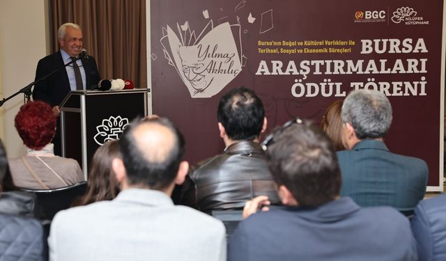 Yılmaz Akkılıç Bursa Araştırmaları Ödülleri sahiplerini buldu