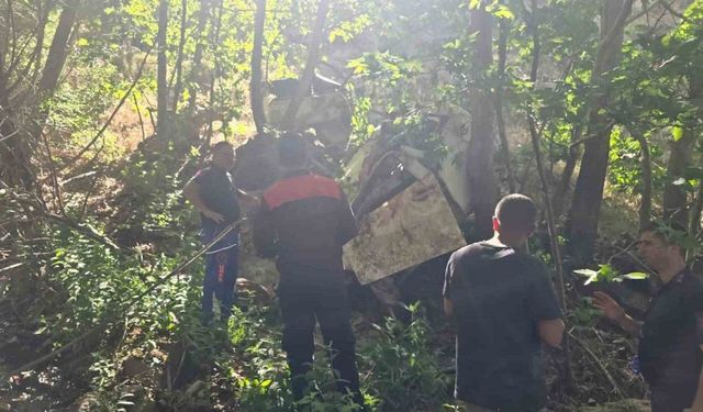 Adıyaman’da kamyonet uçuruma yuvarlandı: 2 ölü
