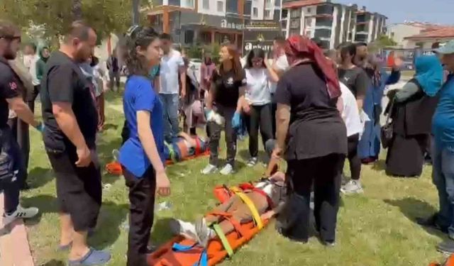 Aksaray’da 2 otomobil çarpıştı: 4 yaralı