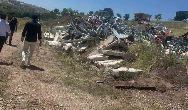 Ankara’da hobi bahçeleri tebligatsız yıkıldığı iddia edildi