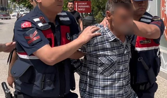 Arkadaşının boğazını kesip öldüren şahıs adliyede