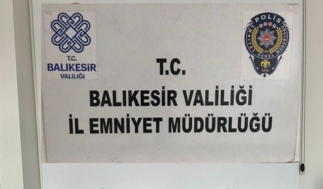Balıkesir’de 19 kilo esrar ele geçirildi
