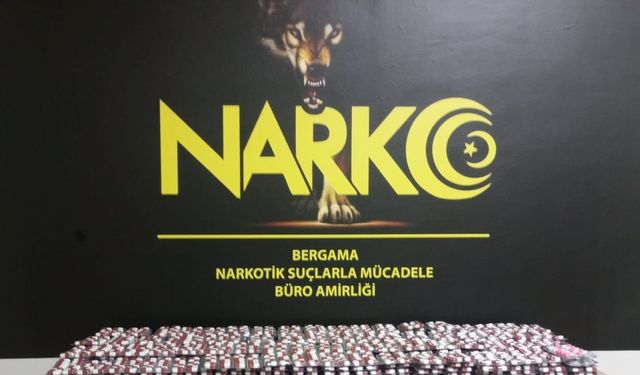 Bergama’da rekor uyuşturucu operasyonu