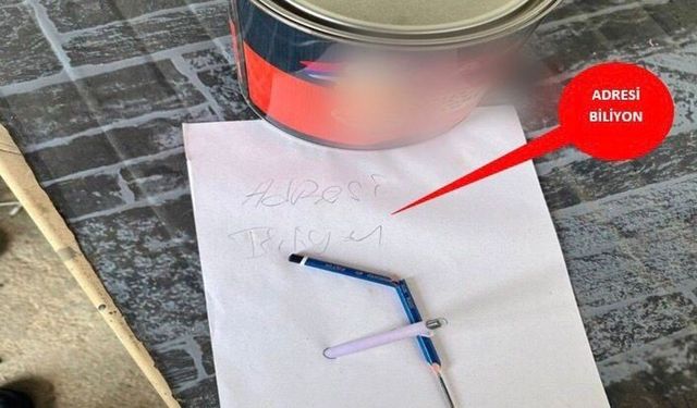Çalıştığı işyerini soydu, patronuna ölüm tehditli not bıraktı