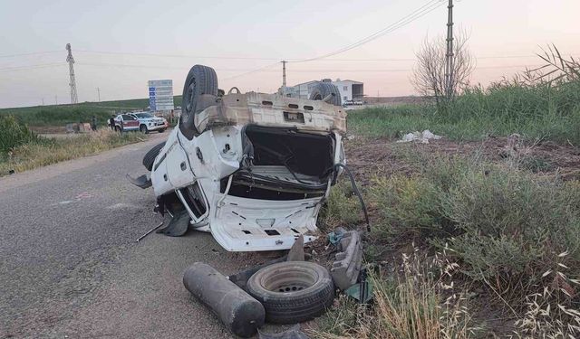Diyarbakır’da otomobil devrildi: 1 ölü, 4 yaralı