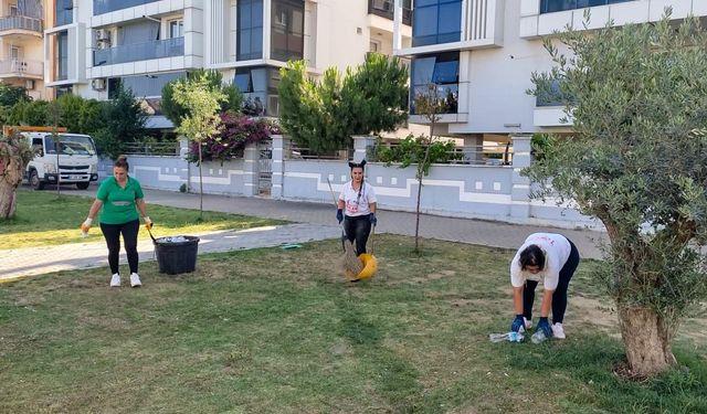 Efeler'in yeşil alanları temiz ve bakımlı