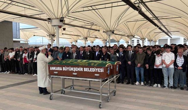 Mersin’de boğularak hayatını kaybeden Mehmet Erdem Akdeniz Ankara’da toprağa verildi