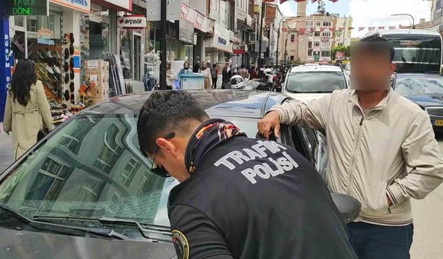 Sahte ehliyet ibraz etti, gözaltına alındı