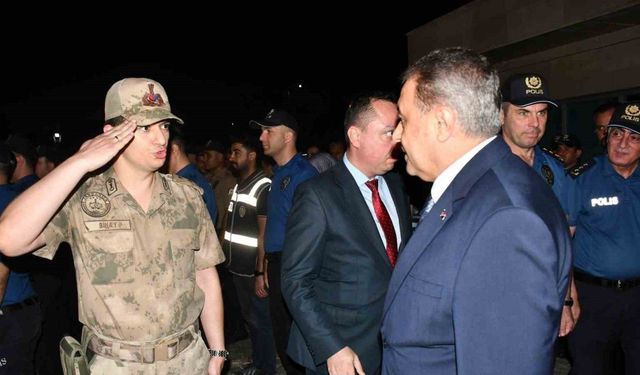 Siverek’te asayiş uygulamasına Vali Şıldak eşlik etti