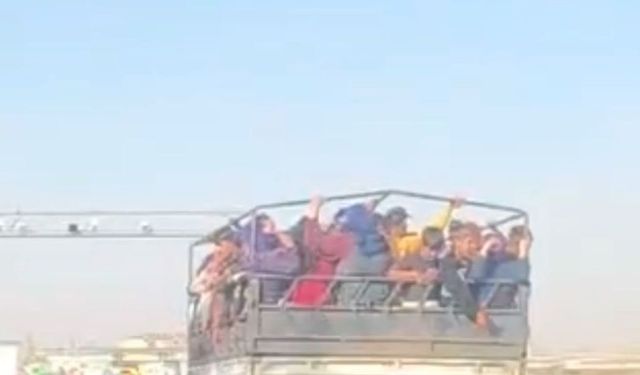 Siverek’te mevsimlik işçilerin tehlikeli yolculuğu kamerada